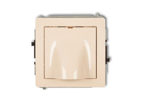 DECO Wypust kablowy beżowy 1DWPK KARLIK