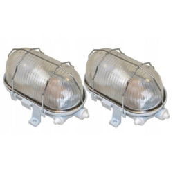 Oprawa piwniczna Radus 2 Sztuki IP54, Białe