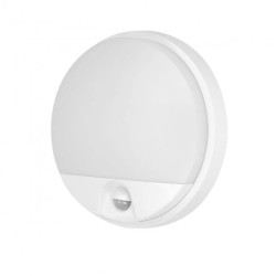 AGAT LED 10W, oprawa ogrodowa z czujnikiem ruchu 140st, 850lm, IP54, 4000K, biała AD-OP-6111WLPMR4