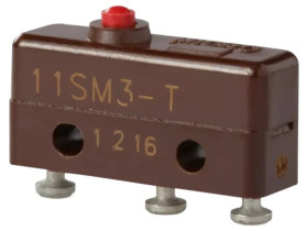 11SM3-T Mikroprzełącznik SNAP ACTION bez dźwigni