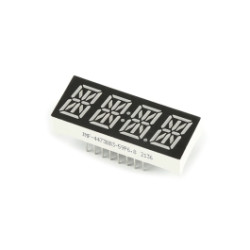 14-Segment Alphanumeric Display - Blue