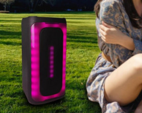 GŁOSNIK BLUETOOTH LTC RGB 2X4`` USB/SD/A