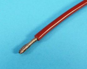 LIFY-2,50mm RED PRZEWÓD ELAST.100mb