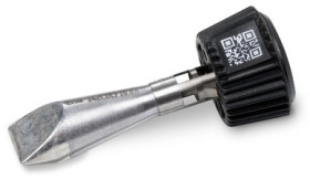 Soldering tip, chisel shaped, (L x W) 10 x 10 mm, 0142CDLF100/SB