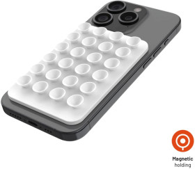FIXMM-WH iPhone holder, MagSafe, with suction cups