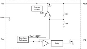 Enhanced product, ultra-low power 10-mA LDO regulator with power good