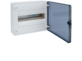 Obudowa hermetyczna natynkowa 400x650x210 mm drzwi transparentne płyta montażowa IP65 vector VP72D HAGER