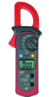 MIER-UT201 Miernik cęgowy z pomiarem VDC, VAC, AAC, R, ciągłość obwodów, test diody
