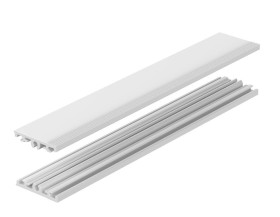 Bopla ARPMG 00/27-175 (87121750) - profil aluminiowy półotwarty modułowy dzielony (28,1 x 45 x 165 mm)