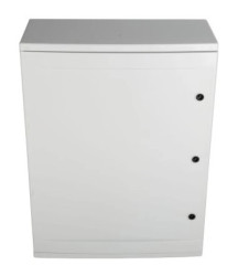 Szafka ścienna rozdzielcza Szary, materiał: ABS, IP65, 800 x 600 x 260mm, RS PRO