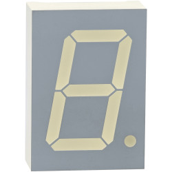 Kingbright SC10-21SURKWA 25.4mm (1&quot;) Single Digit Numeric Display Hyper Red