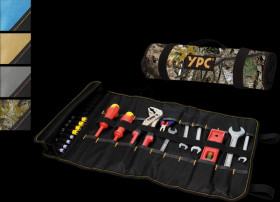 BG00011CAMO "VarioRoll XL" tool roll bag, camouflage-black, 56x34 cm