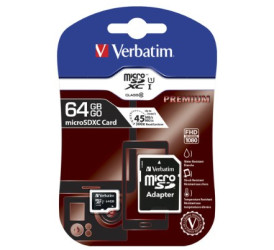 PAMIEC SDXC 64GB CL10 VERBATIM+AD