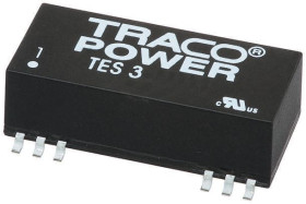 Przetwornica DC-DC, 3W, Uwe 9 → 18 V DC, Uwy ±15V dc, Iwy ±100mA, TRACOPOWER