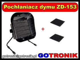 ZD-153 pochłaniacz dymu i oparów + 2 zapasowe filtry