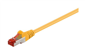 Cat 6 Kabel Łączący, S/Ftp (Pimf), Żółty - Długość Kabla 1 M
