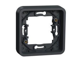 MUREVA STYL Podstawa podtynkowa 1 pojedyncza IP55 antracyt MUR34107 SCHNEIDER ELECTRIC