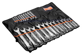 Zestaw narzędzi nastawnych Klucz płasko-oczkowy Bahco 6, 7, 8, 9, 10, 11, 12, 13, 14, 15, 16, 17, 18, 19, 20, 21, 22,