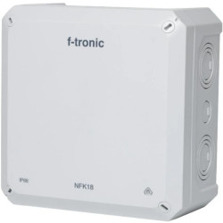 Puszka instalacyjna natynkowa NFK18 180x180x93mm bezhalogenowa hermetyczna IP66 szara NEPTUN Compact F-TRONIC