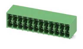 Złącze PCB 12 -pinowe raster 3.5mm 2 -rzędowe Wciskane Męski Phoenix Contact