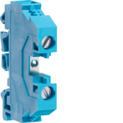 Zacisk szeregowy neutralny 10mm2 400V 45A niebieski KXA10N