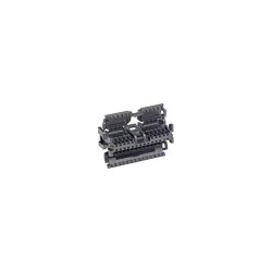 Molex 348242244 Mini50 Socket Housing 24-pin 2mm Dual Row Black