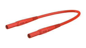 Przewód pomiarowy 66.9392-20022, 32A, 1kV, kolor: Czerwony, dł. 200cm, Staubli