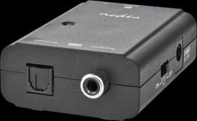 ACON2508BK Nedis Digital Audio Converter | 1-way | Connection input: 2x RCA