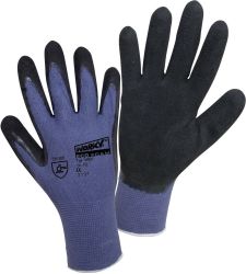 Rękawice robocze Leipold Doehle ECO LATEX FOAM 14901-8, Rozmiar rękawic: 8, M, niebieski, czarny
