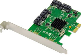 Karta PCI-Express Dawicontrol PCI Card PCI-e DC-614e RAID 4Kanal SATA6G Retail DC-614E RAID RETAIL