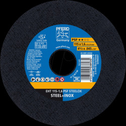 61730121 Cutting discs EHT 115-1.6 PSF STEELOX