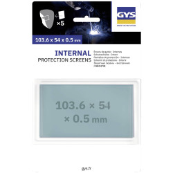 GYS 077621 Outer Disks 103.6x54x0.5mm Pack of 5 Durable Design