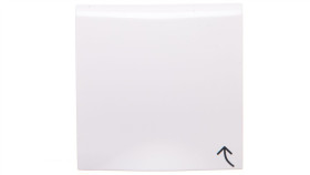 B.Kwadrat Płytka Czołowa Gniazda Z/U Z Pokrywą Śnieżnobiały 3965898999
