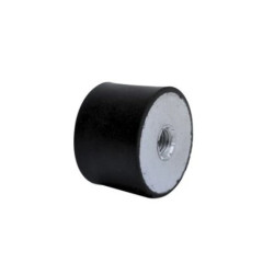 Mocowanie antywstrząsowe, M8, Ø 40mm, materiał: Guma naturalna 60Shore A, RS PRO