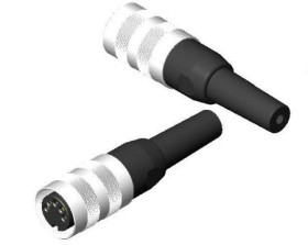 Złącze DIN 5 -pinowe Żeński Montaż na kablu 250 V