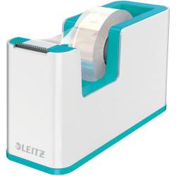 Leitz Tape Dispenser Including Tape WOW Ice Blue