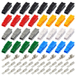 32PCS 7 Colors 30/45A Powerpole Connector Plug Assortment Kit