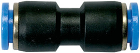 Hose connector, L 33 mm, 10 bar, plastic/brass, for hose outer Ø 4 mm, 109793
