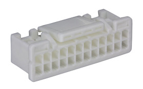 Obudowa złącza 24-pinowe 2-rzędowe raster: 2mm JST Żeński Montaż na płytce drukowanej PUD Złącze serii PUD