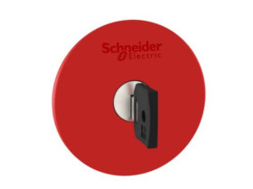 Napęd przycisku zatrzymania awaryjnego fi60 z kluczem 455 czerwony metalowy ZB4BS964 SCHNEIDER ELECTRIC