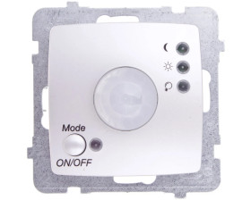 KARO Elektroniczny czujnik ruchu srebrny perłowy ŁP-16S/m/43