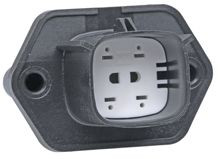 Obudowa złącza 4-pinowe Molex 2-rzędowe Wtyk 19436 Montaż na panelu Połączenie zagniatane Obudowa złącza