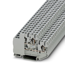 Dwurzędowa złączka szynowa Phoenix Contact 12 → 28AWG STTB 2.5-PT100 MD 26A 500 V