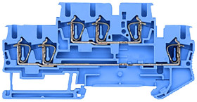 Zacisk do montażu na szynie DIN Siemens poziomy: 2 14AWGsprężynowa 8WH 500 V