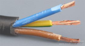 KABEL ZAS 3X1 CZARNY