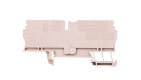 Złączka Szynowa 4-Przewodowa 2,5Mm2 Beżowa Ex Zdu 2.5/4An 1608570000 /100Szt./