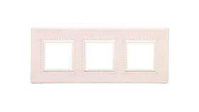 Dante Ramka Potrójna Skóra Vanilla 4503583