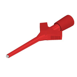 Chwytak pazurkowy miniaturowy 52mm elastyczny, czerwony