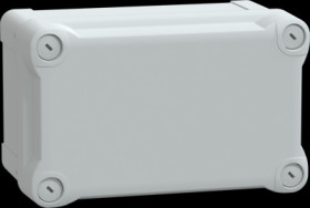 PC enclosure, (L x W x H) 192 x 121 x 105 mm, light gray (RAL 7035), IP66, NSYTBP191210H