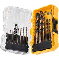 DEWALT DT70727 Black &amp; Gold HSS Drill Set, 14 Piece